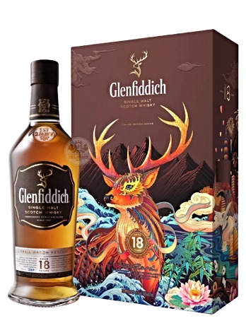 RƯỢU GLENFIDDICH 18YO - HỘP QUÀ TẾT 2020 (Hết Hàng)