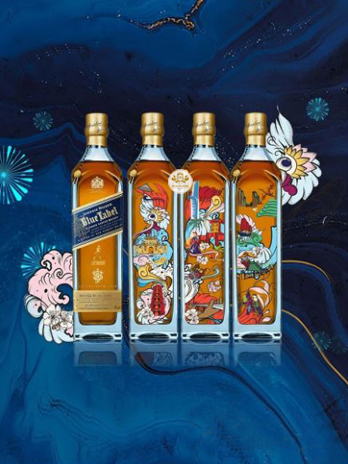 RƯỢU JOHNNIE WALKER BLUE - BONJOUR VIETNAM (Hết Hàng)