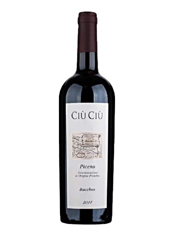 Rượu Vang  Đỏ Ciu Ciu Piceno Bacchus