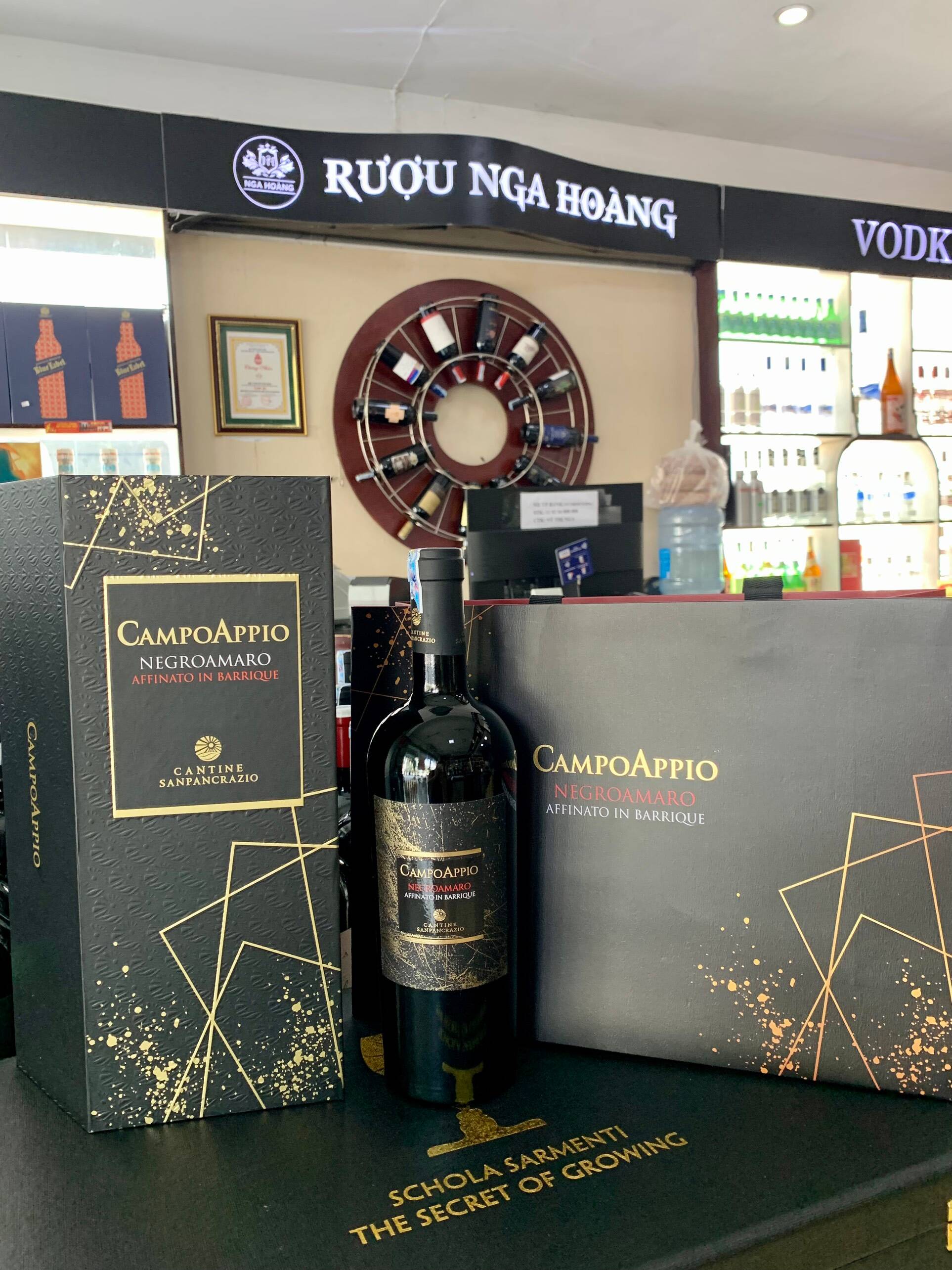 RƯỢU VANG Ý CAMPO APPIO NEGROAMARO