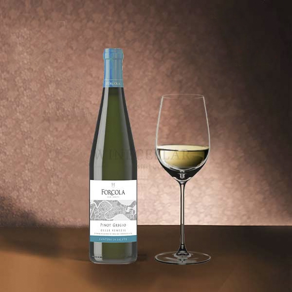 RƯỢU VANG Ý VANG FORCOLA PINOT GRIGIO VENETO CANTINA LA SALUTE IGT