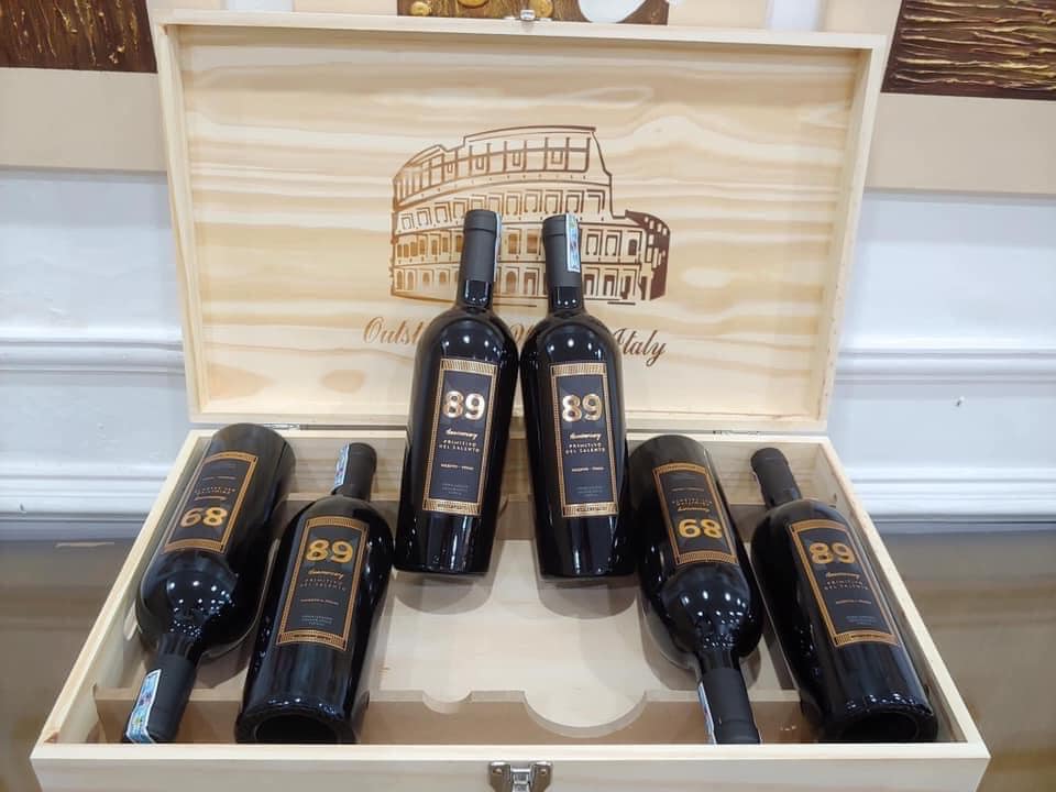 RƯỢU VANG Ý 89 ANNIVERSARY PRIMITIVO DEL SALENTO