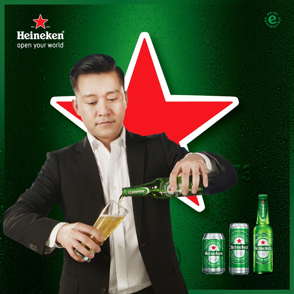 BIA HEINEKEN HÀ LAN - CHAI THỦY TINH 250ML NÚT VẶN