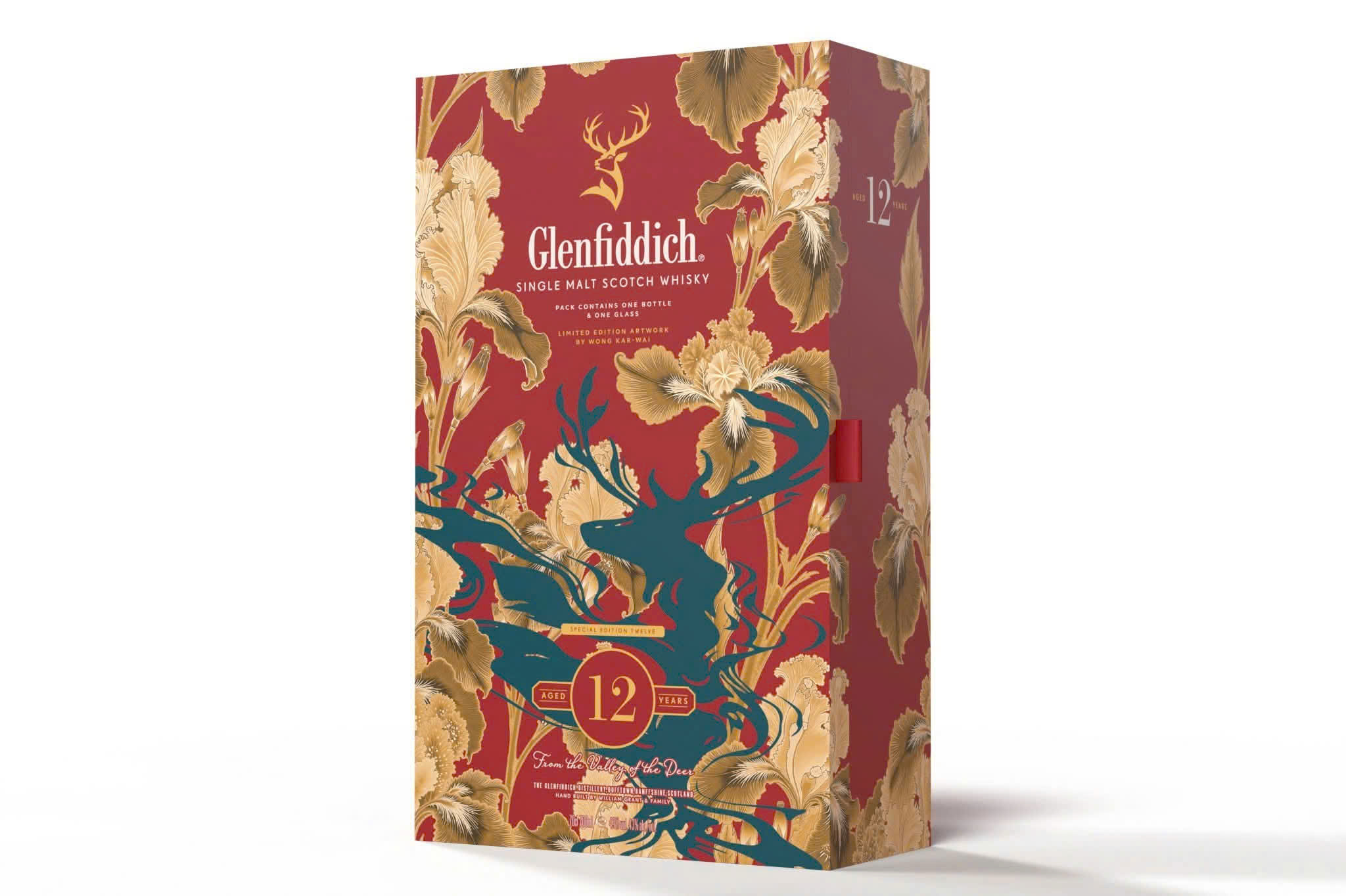 Glenfiddich 12 Tết 2026 – Hộp quà single malt sang trọng – phiên bản giới hạn mừng Xuân
