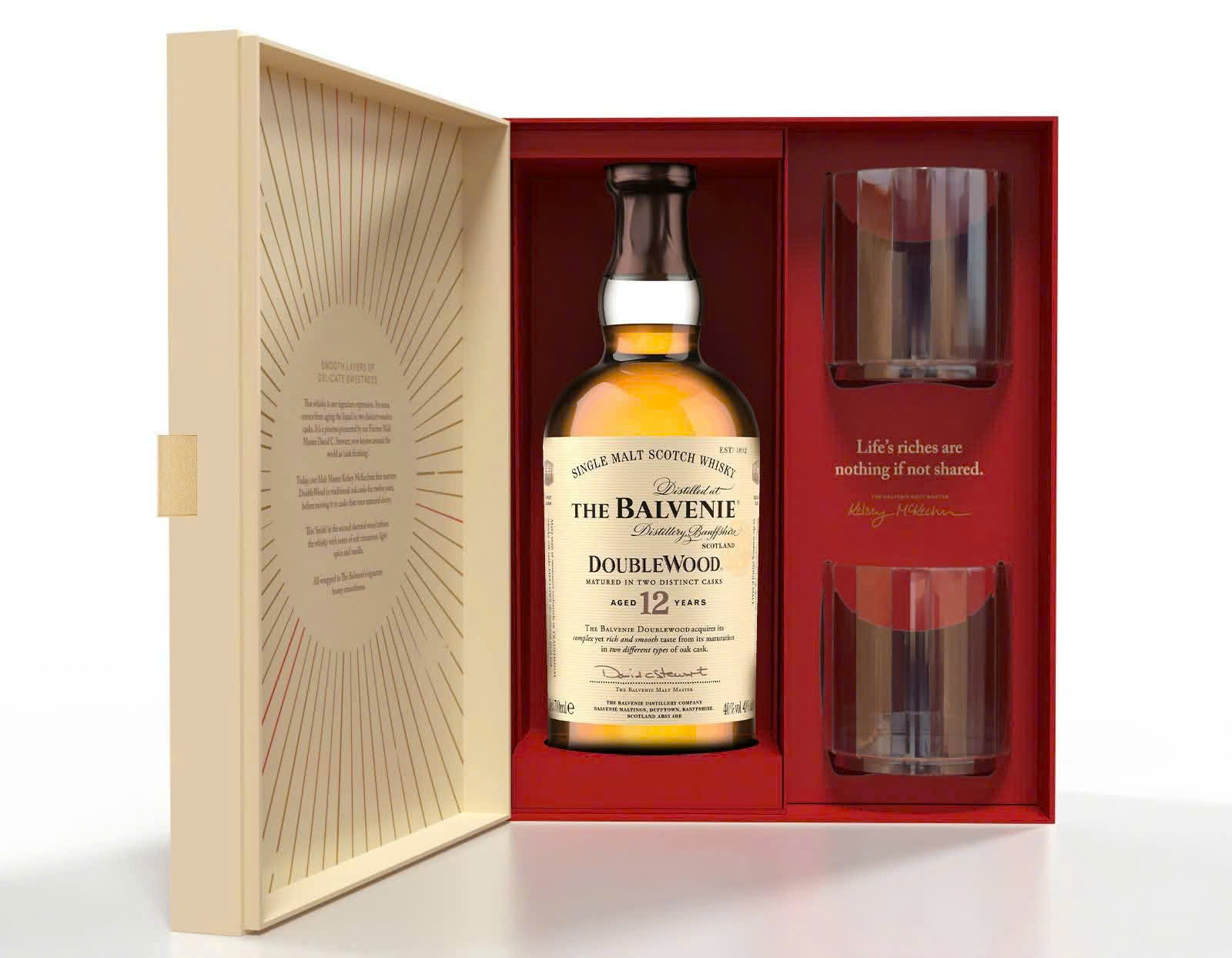 The Balvenie 12 Tết 2026 – Hộp quà DoubleWood sang trọng – quà biếu Tết tinh tế & đẳng cấp