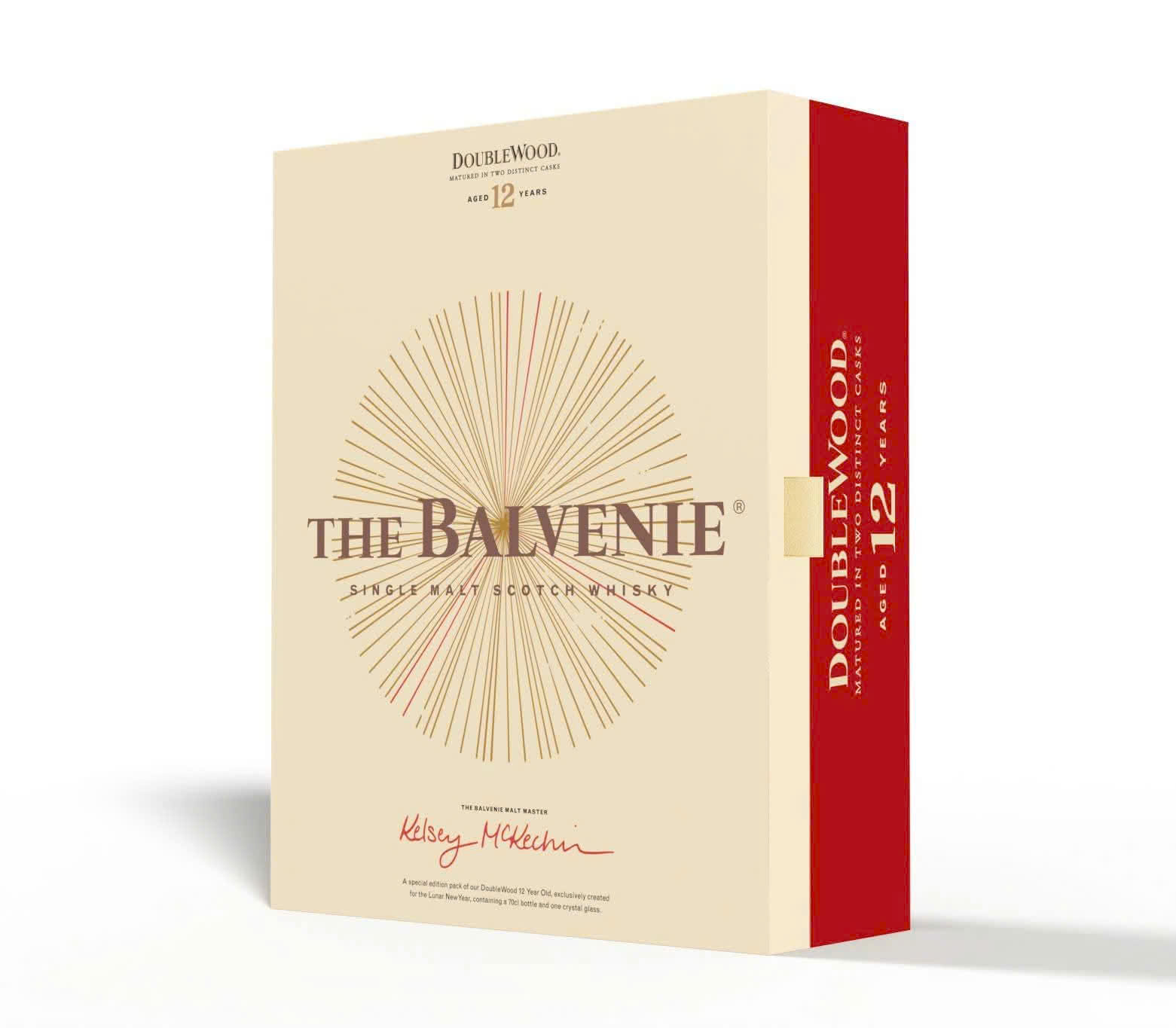 The Balvenie 12 Tết 2026 – Hộp quà DoubleWood sang trọng – quà biếu Tết tinh tế & đẳng cấp