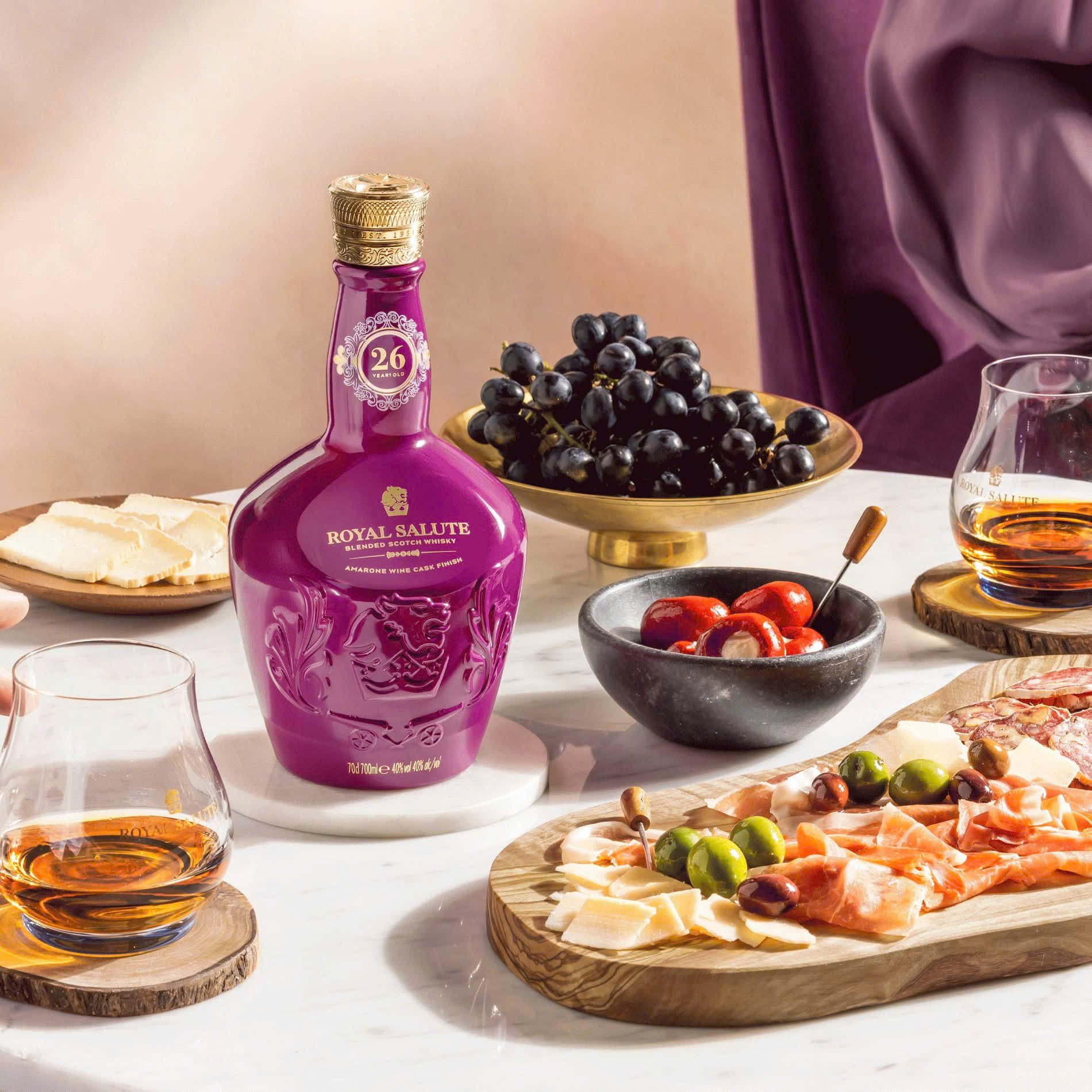 Royal Salute 26 Years Amarone Cask Finish – Tuyệt tác 26 năm tuổi, phiên bản đỉnh cao cho mùa Tết 2026