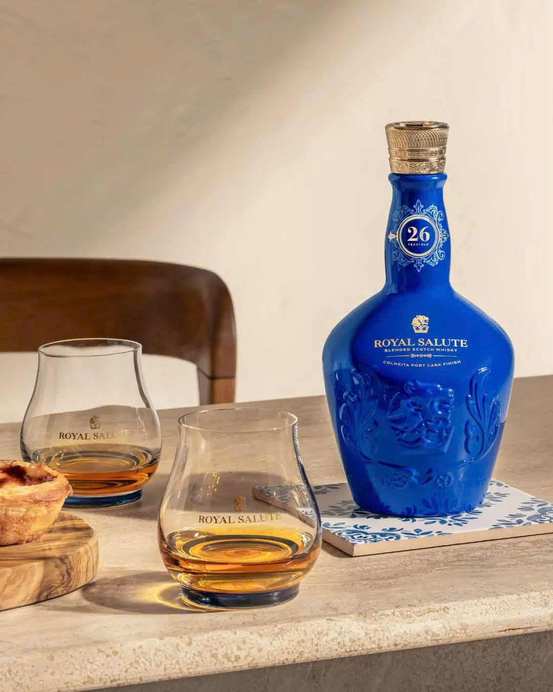 Royal Salute 26 Years Blue – Colheita Port Cask Finish – Tuyệt tác Hoàng Gia 26 năm tuổi