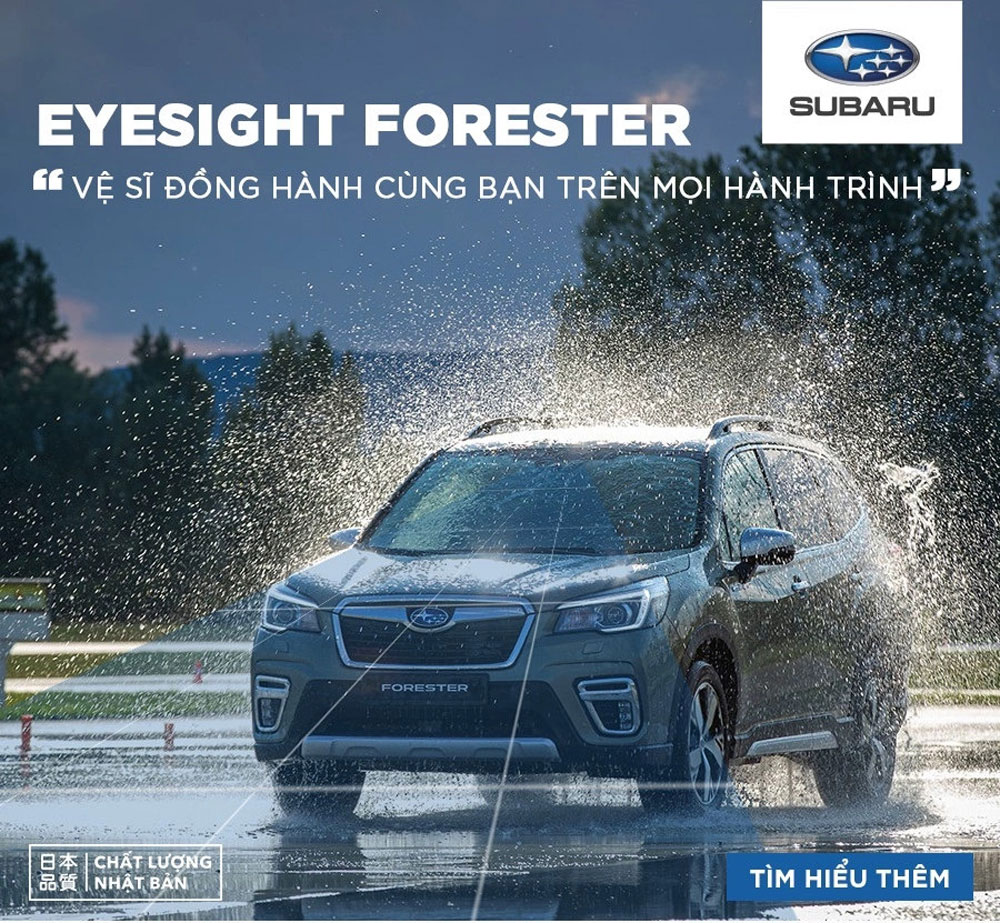 CÁC YẾU TỐ AN TOÀN TRÊN XE SUBARU FORESTER