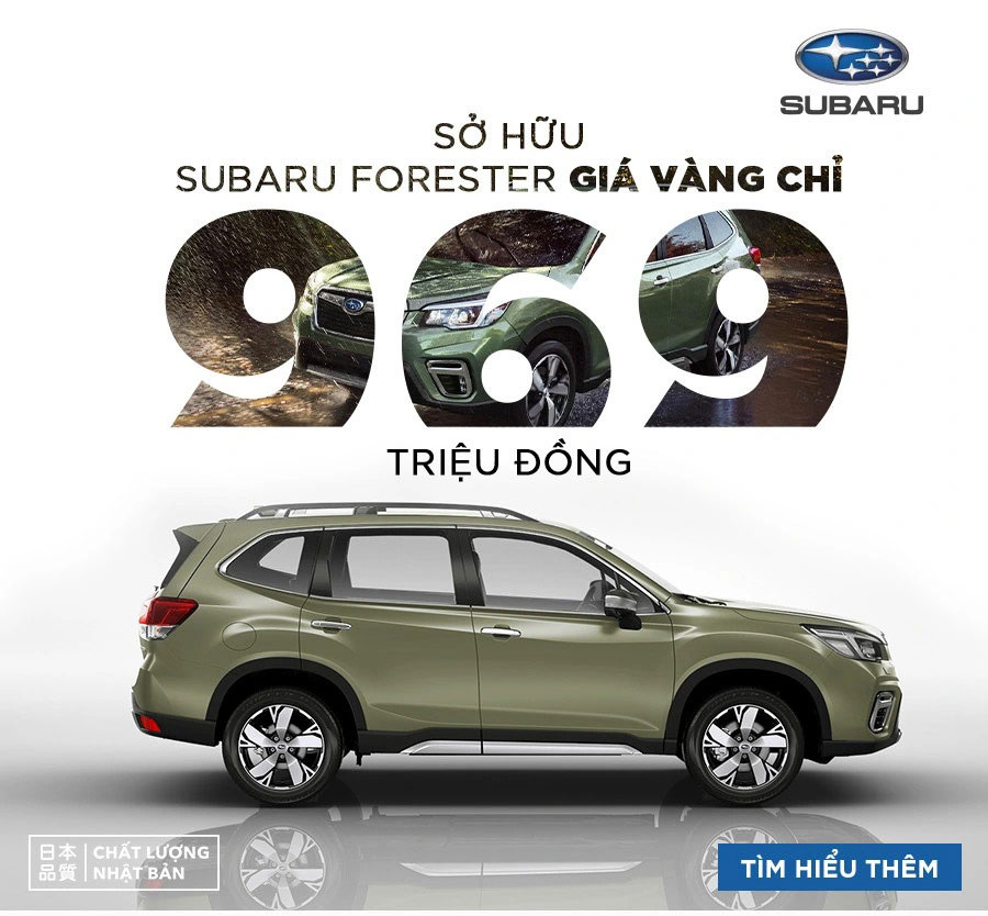 LÁI THỬ SUBARU TẠI NHÀ - NHẬN QUÀ HẤP DẪN