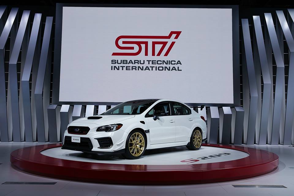 SUBARU RA MẮT WRX STI S209 MẠNH NHẤT TRONG LỊCH SỬ