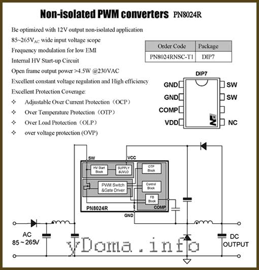 10 Pezzi Circuiti Integrati PN8136 DIP-7/8 E Modelli Compatibili - PN8106, PN8024R, PN8044, PN8123, PN8124, PN8359 - Foto 9