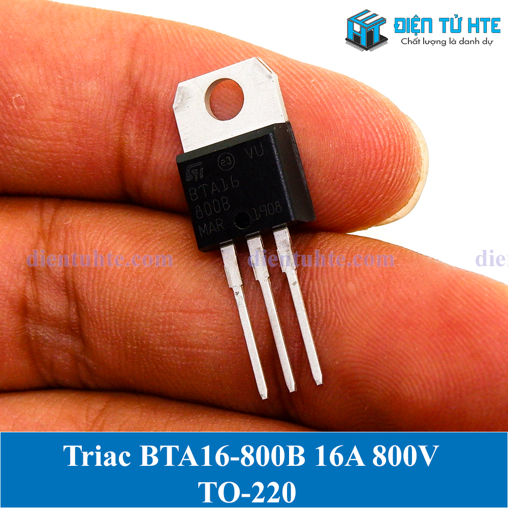 5 Pezzi BTA316-800C Triac TO220 - Componenti Elettronici Di Ricambio - Foto 7