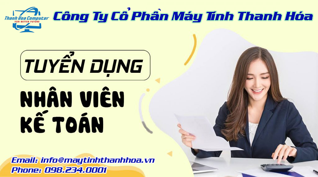 Tuyển dụng Kế Toán Tháng 4