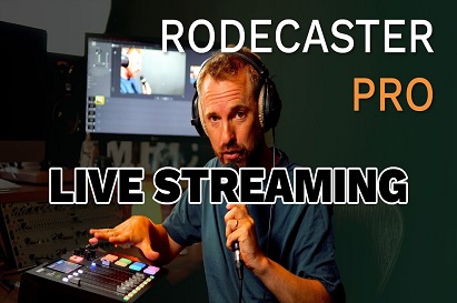 Livestream với Rode Caster Pro
