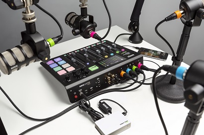 6 bước cơ bản để  sử dụng Rode Caster Pro