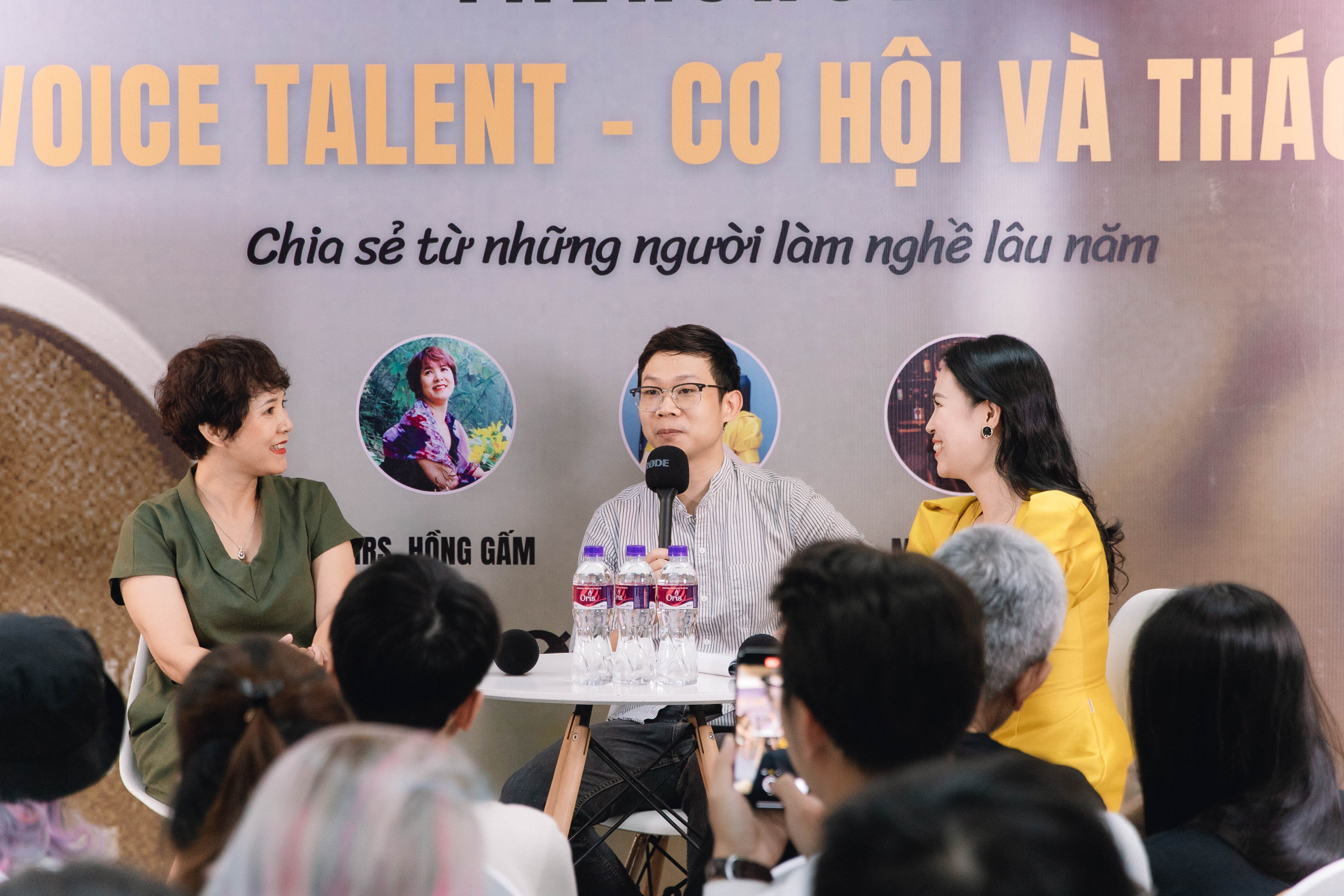 TALKSHOW CHIA SẺ VỀ NGHỀ VOICE TALENT – CƠ HỘI VÀ THÁCH THỨC TRONG THỜI ĐẠI “A.I”