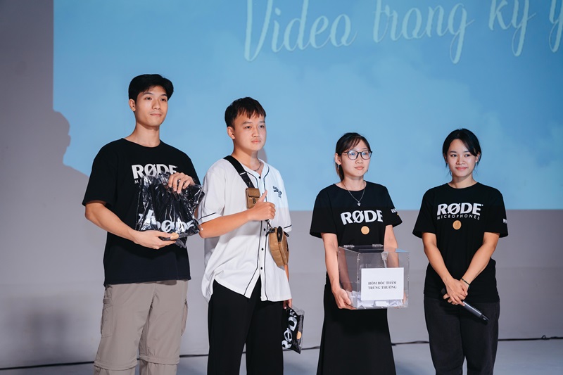 Workshop "Định hướng tư duy ảnh và video trong Kỷ Yếu" RODE tham dự tạo ra nhiều sự quan tâm