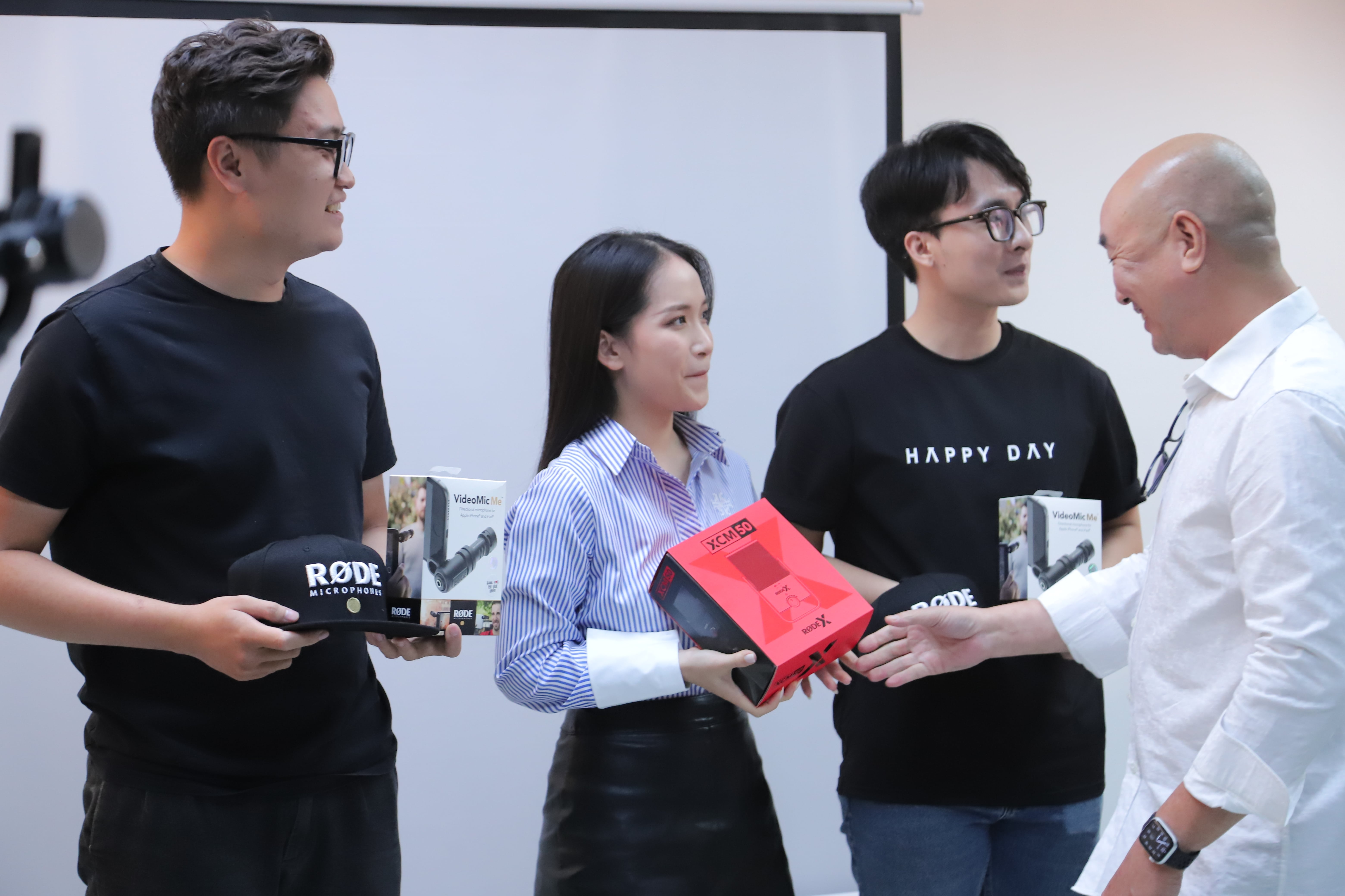 RODE Workshop ‘Kinh nghiệp thu âm tại nhà cho Voice Talent’ thu hút đông đảo người trong nghề"