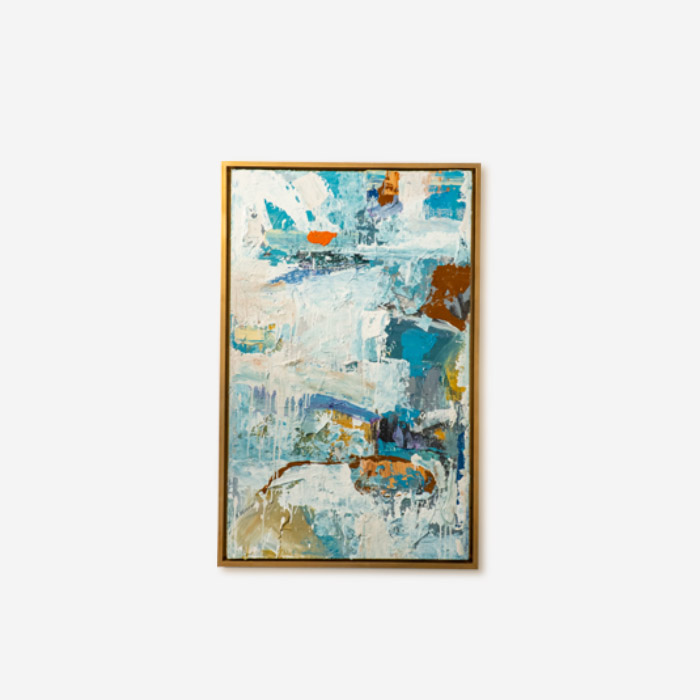 Tranh COCUN Mặt trời trong thành phố 80x130x5