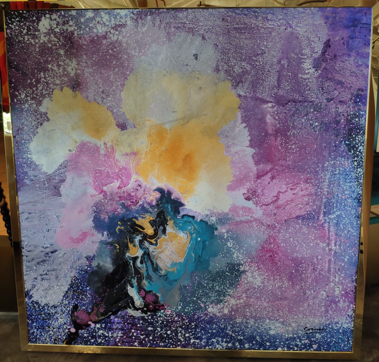 Tranh COCUN Cánh hoa hoàn hảo 120x120x5