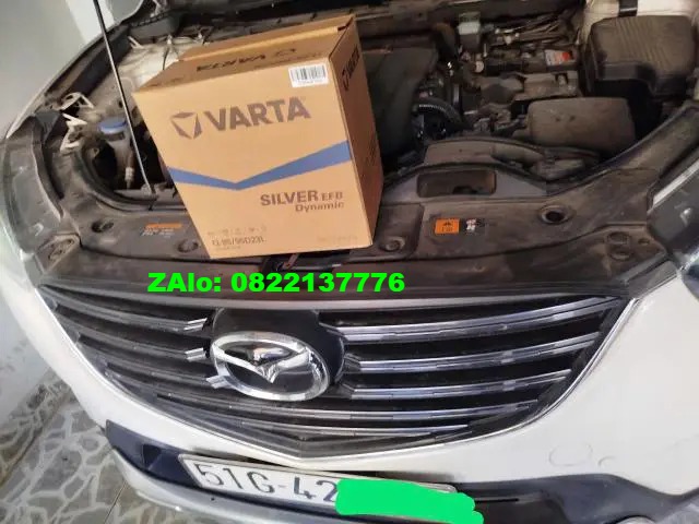 Bình ắc quy Varta Q85 95D23L 12V 65Ah chính hãng cho xe Mazda