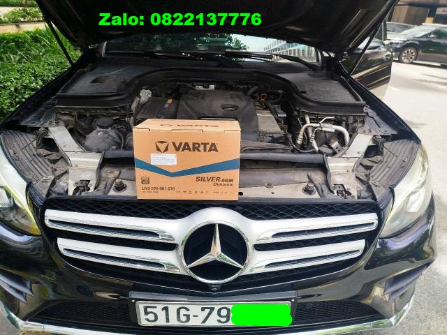 Bình ắc quy Varta AGM LN3 12V 70Ah 760A xe Mercedes GLC 250