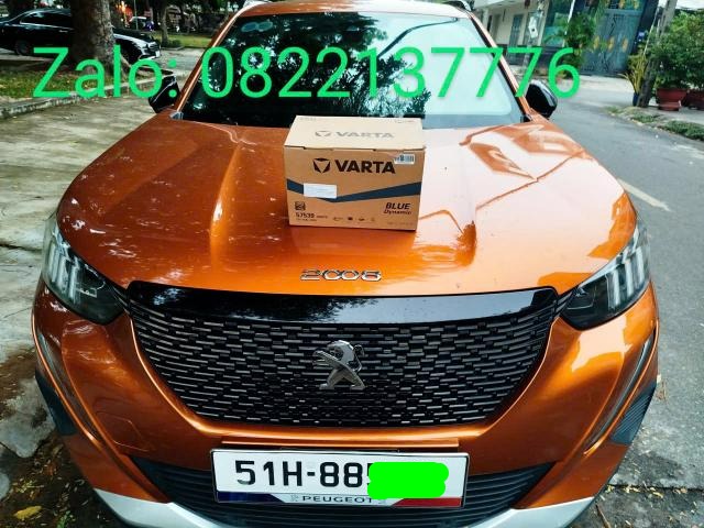 Lắp đặt bình ắc quy Varta cho Peugeot 2008 tại TPHCM