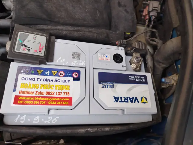 bình ắc quy xe audi a3 chính hãng tại tphcm