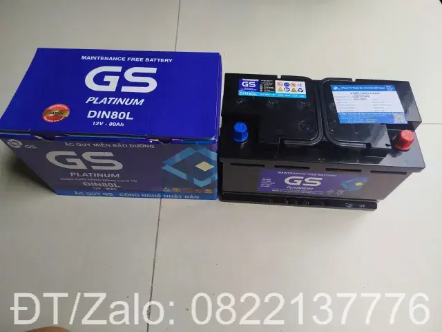 bình ắc quy xe kia sorento chính hãng