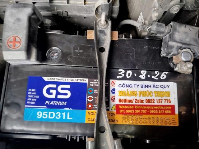 Bình ắc quy GS Amaron thay thế cho xe Lexus RX330