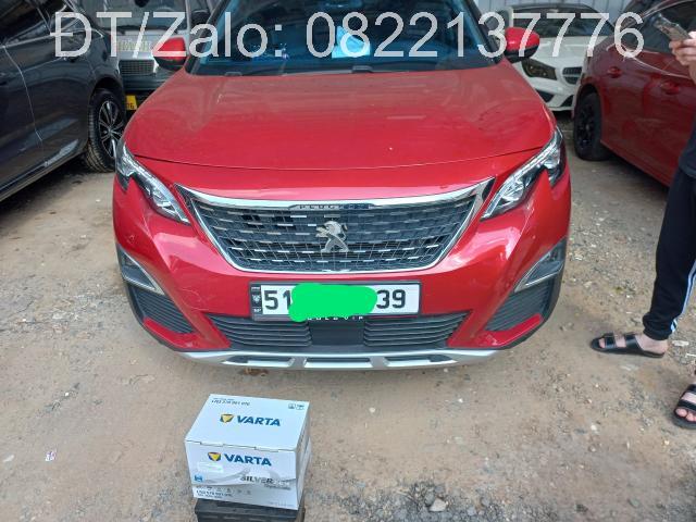thay bình ắc quy xe peugeot 5008