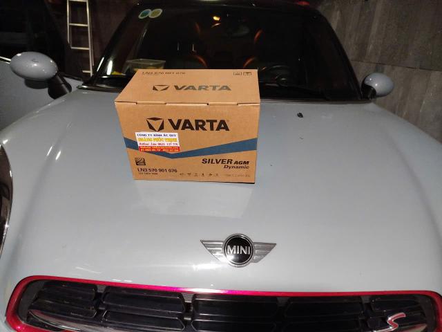 ẮC QUY VARTA AGM CHO XE MINI COOPER