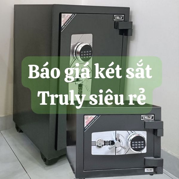 Rất nhiều ưu đãi khi mua két sắt Truly siêu cường chống trộm tại công ty Đức Phương