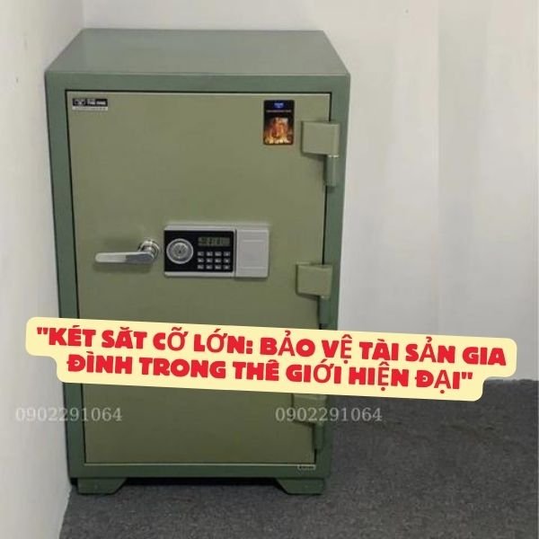 việc đầu tư vào một chiếc két sắt cỡ lớn không chỉ là một lựa chọn thông minh mà còn là một quyết định cần thiết cho hầu hết các gia đình hiện nay
