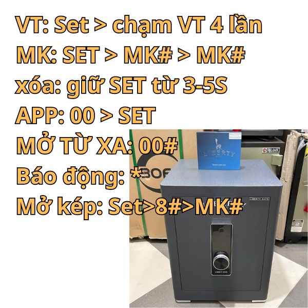 Hướng dẫn cách mở kép bản liberty Pro