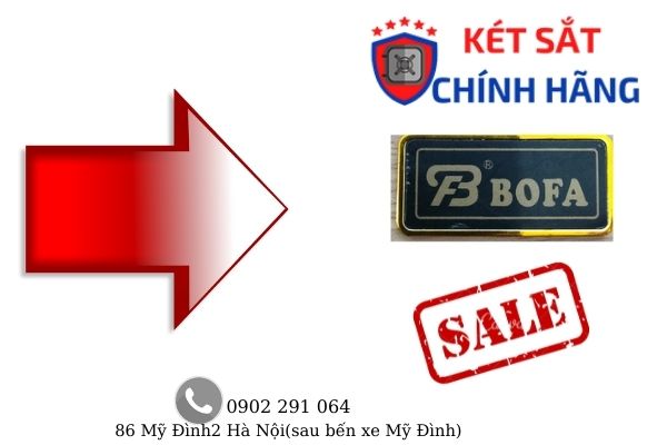 Hướng dẫn chọn mua két sắt vân tay Bofa chính hãng 