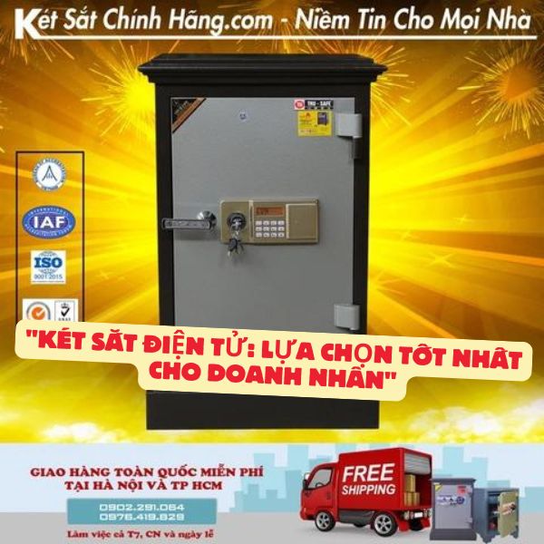 Két sắt điện tử là một giải pháp tối ưu để đảm bảo an toàn cho tài sản