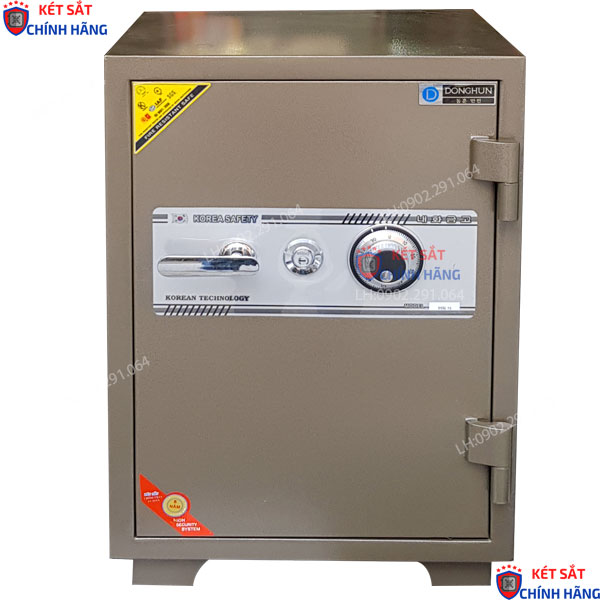 Két sắt Donghun DH60C Hàn Quốc cơ đổi mã chất lượng cao