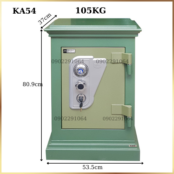Két sắt an toàn hòa phát ka54 khóa cơ