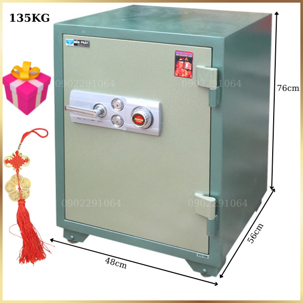 Két sắt chống cháy hòa phát KS135K2C1 cơ đổi mã