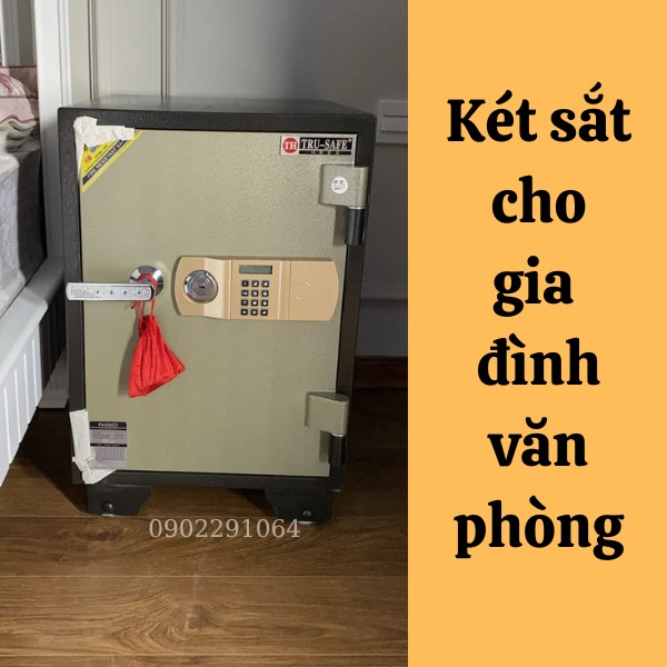 Sử dụng két sắt điện tử hàn Quốc E100DT giúp tài sản của bạn được an toàn hơn