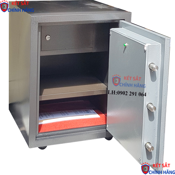 Nội thất két sắt việt tiệp chống cháy cao cấp KW55VT khóa vân tay