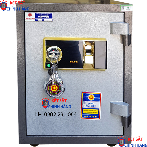 Két sắt việt tiệp cao cấp KW70VT khóa vân tay siêu nhạy bảo mật cao