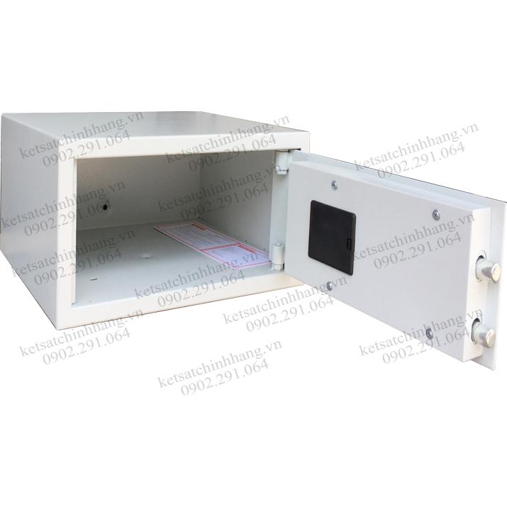 Nội thất két Sắt mini cao cấp Trusafe KKS38Tmàu trắng