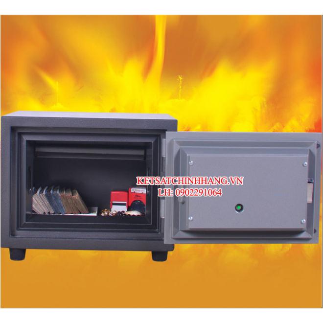 Nội thất két sắt Trusafe TH80VT khóa vân tay