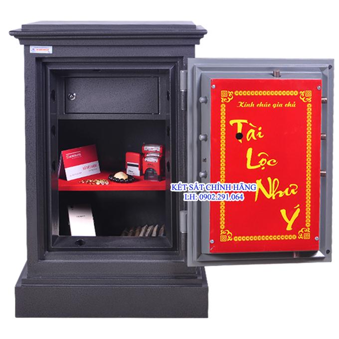 Nội thất két sắt Trusafe KD740DM cơ đổi mã