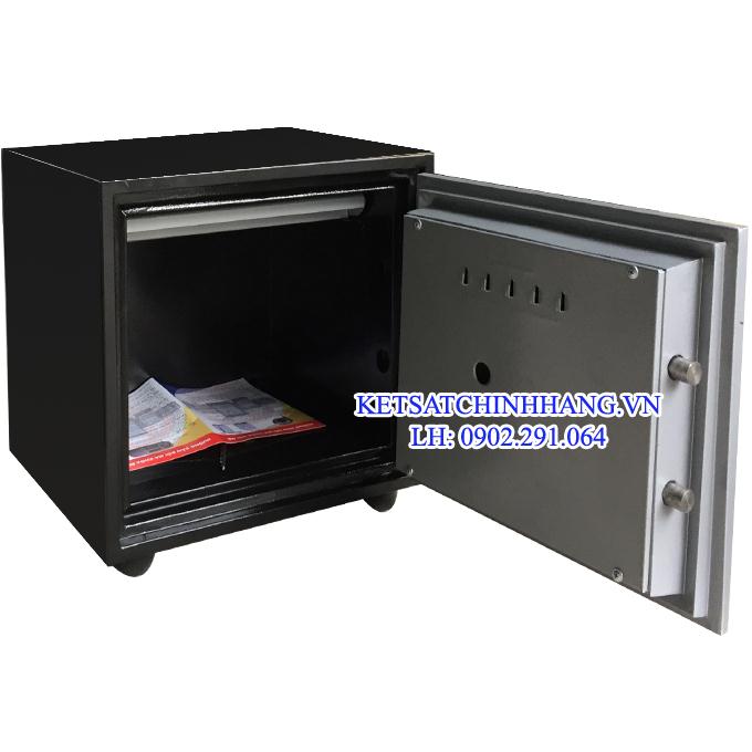 Nội thất két sắt trusafe KTS60DM khóa cơ đổi mã