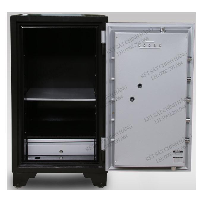 Nội thất két sắt trusafe KTS200DM khóa cơ đổi mã
