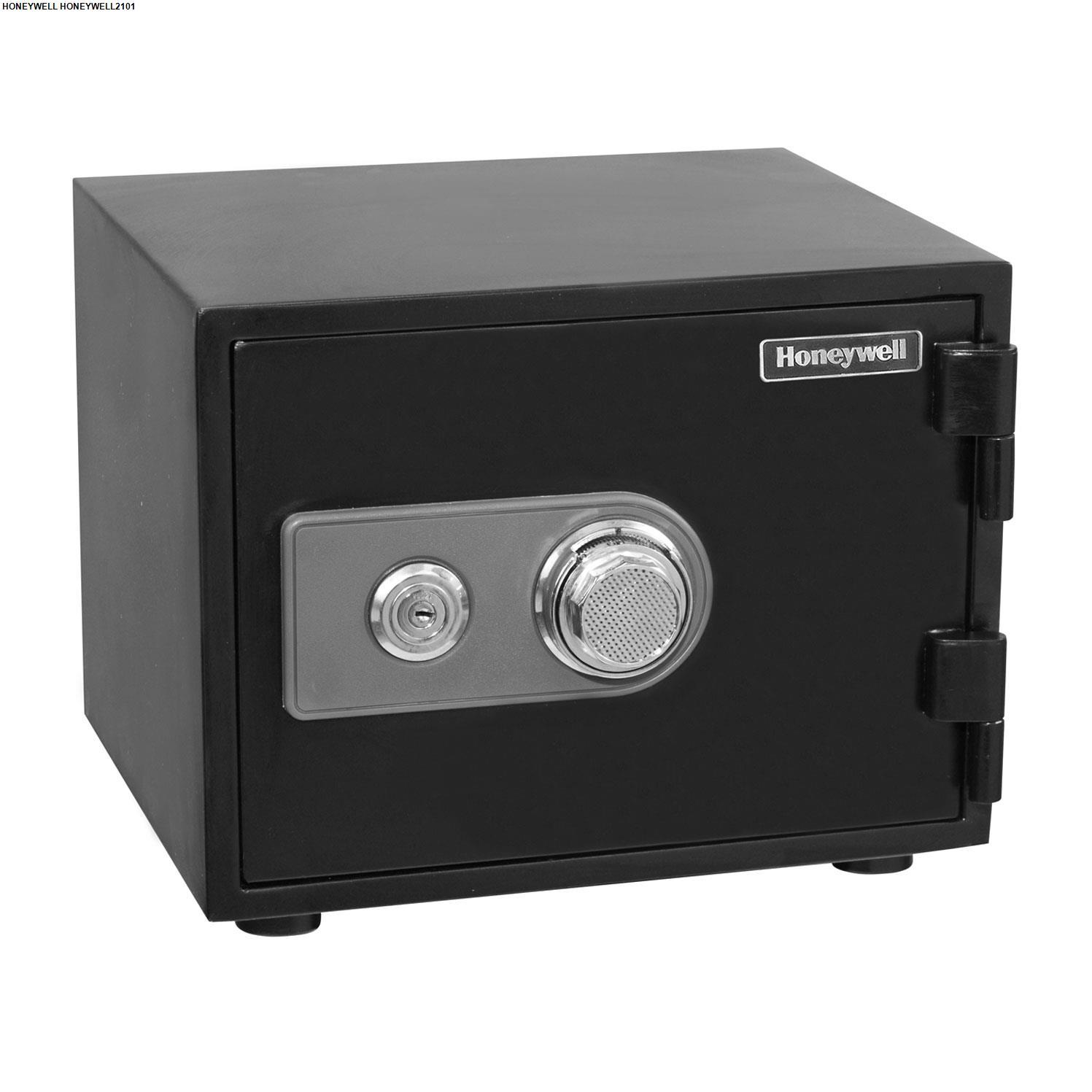 Két sắt Honeywell 2101 sử dụng Khoá cơ kết hợp quay mã số 4 số chống mở két trái phép.